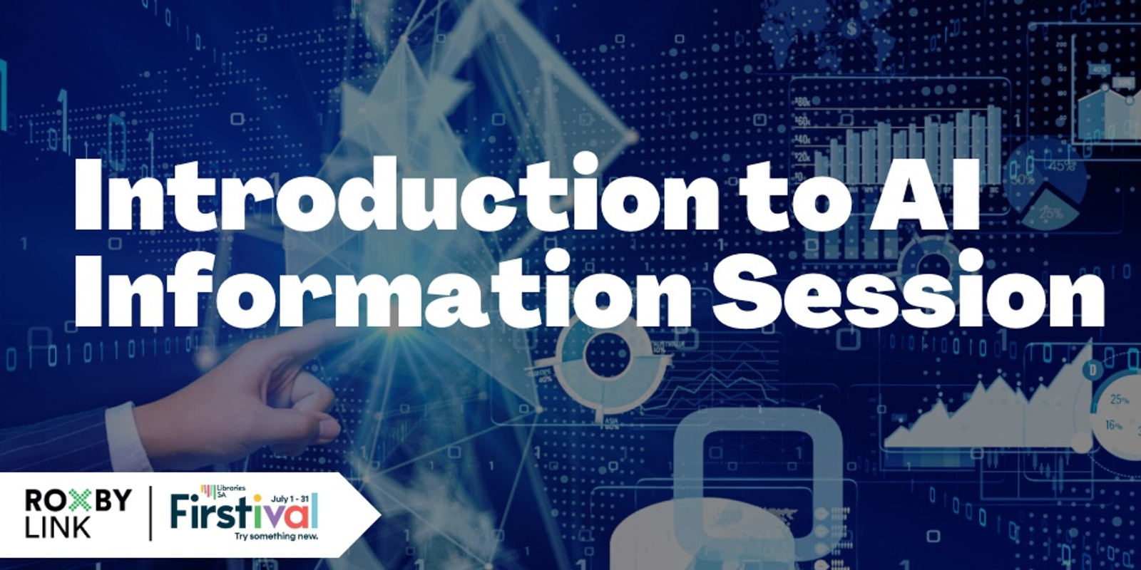 Banner image for Introduction to AI information session