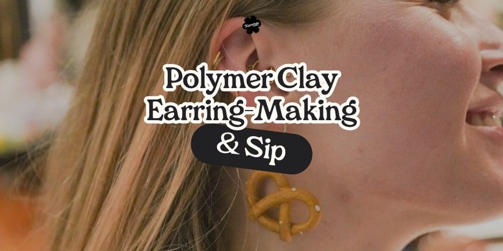 Banner image for Polymer Clay Earring-Making & Sip