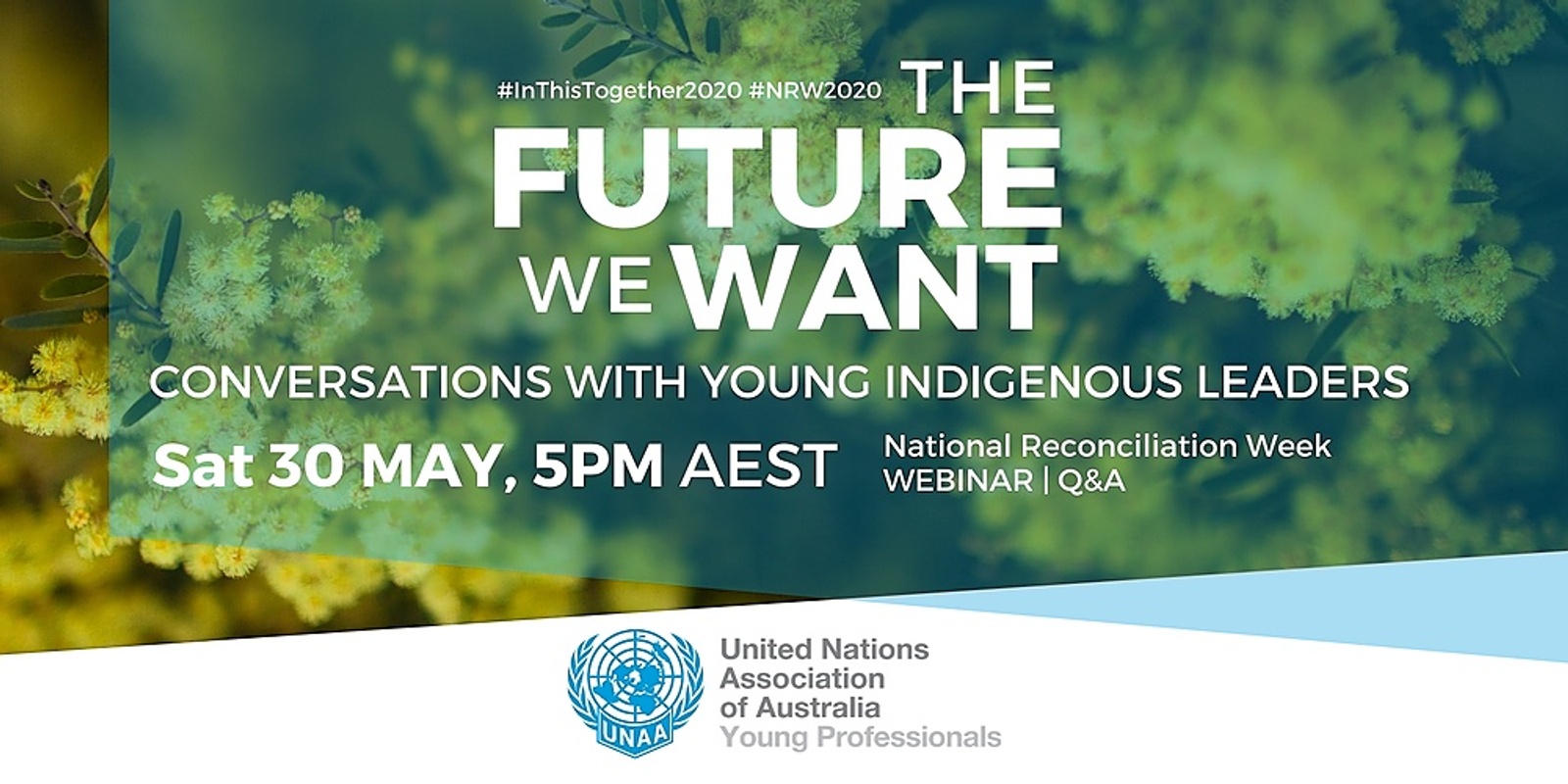 Banner image for The Future We Want: Conversations with Young Indigenous Leaders