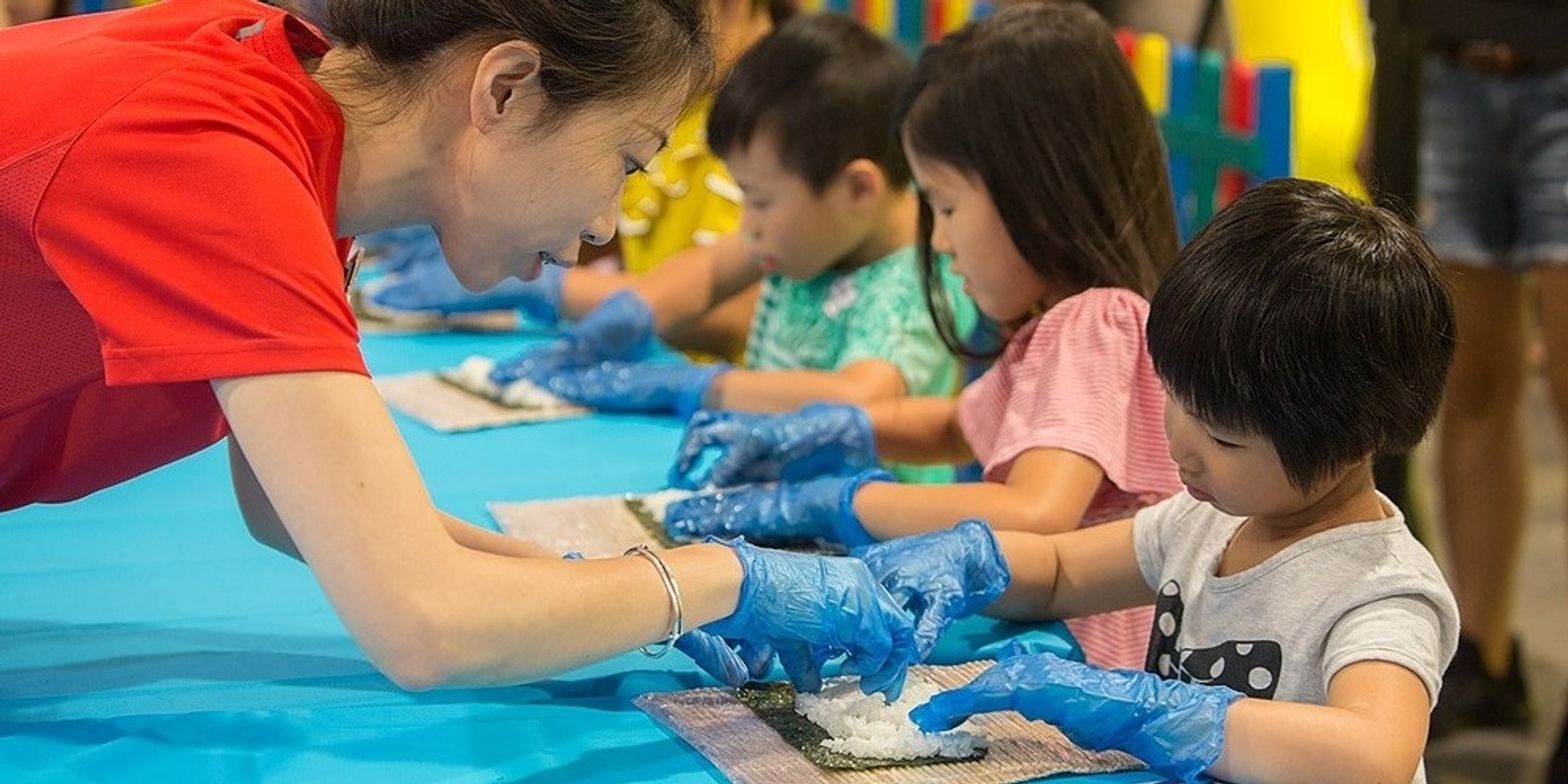 Banner image for (SOLD OUT) Free Kids Sushi making workshop with Sushi Hub