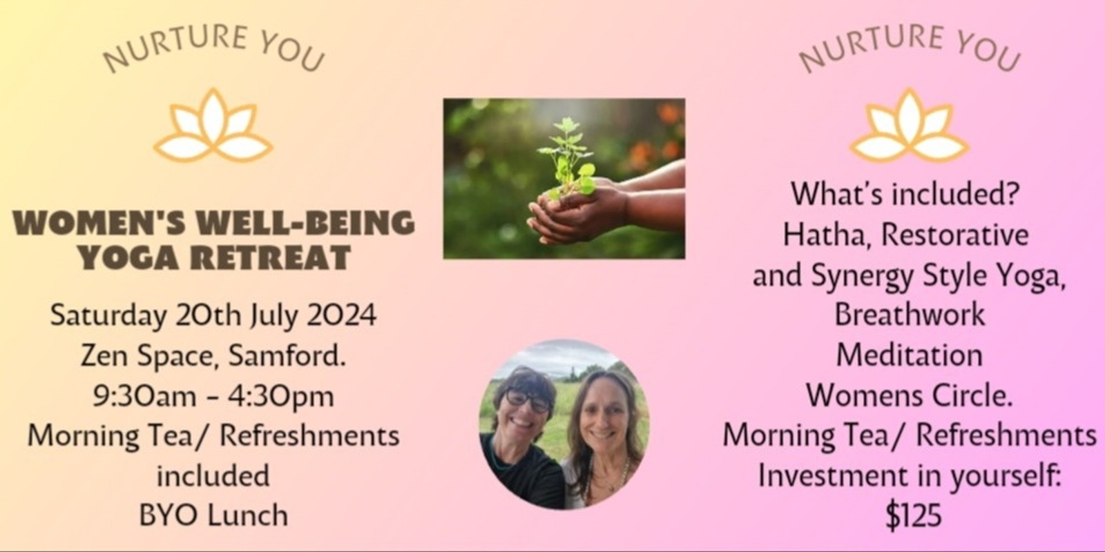 Banner image for Nurture You One Day Womens Retreat