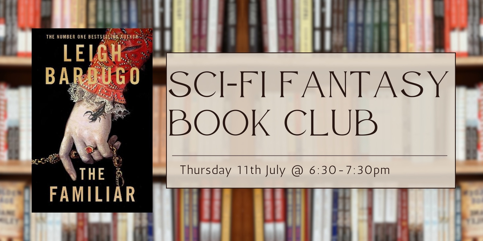 Banner image for Sci-fi Fantasy Book Club 2024