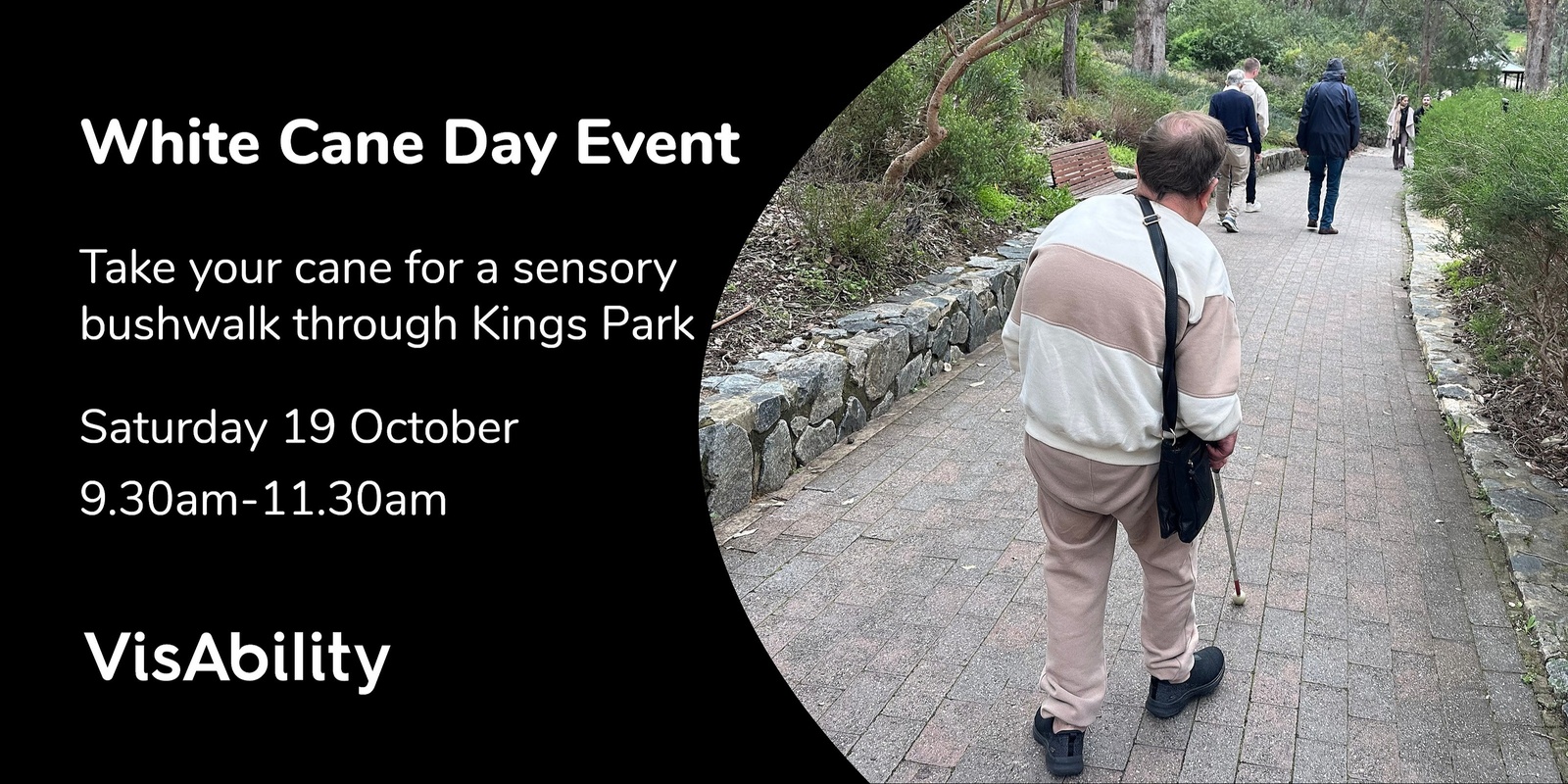 Banner image for White Cane Day sensory bush walk through Kings Park