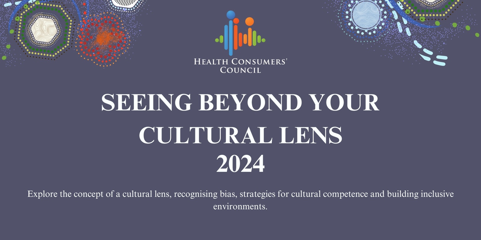 Banner image for Seeing Beyond your Cultural Lens