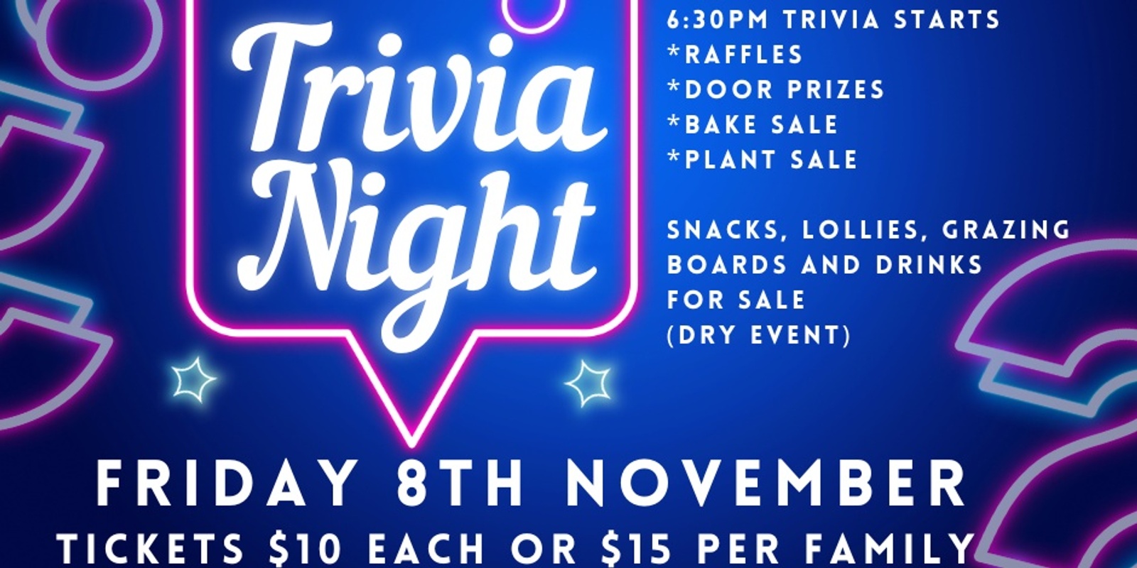 Banner image for Fusion Family Fundraiser Trivia Night 