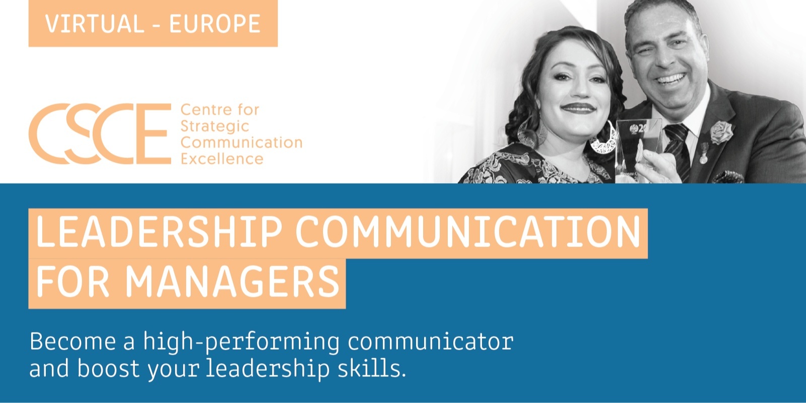 Banner image for Leadership Communication For Managers - Virtual (Europe)