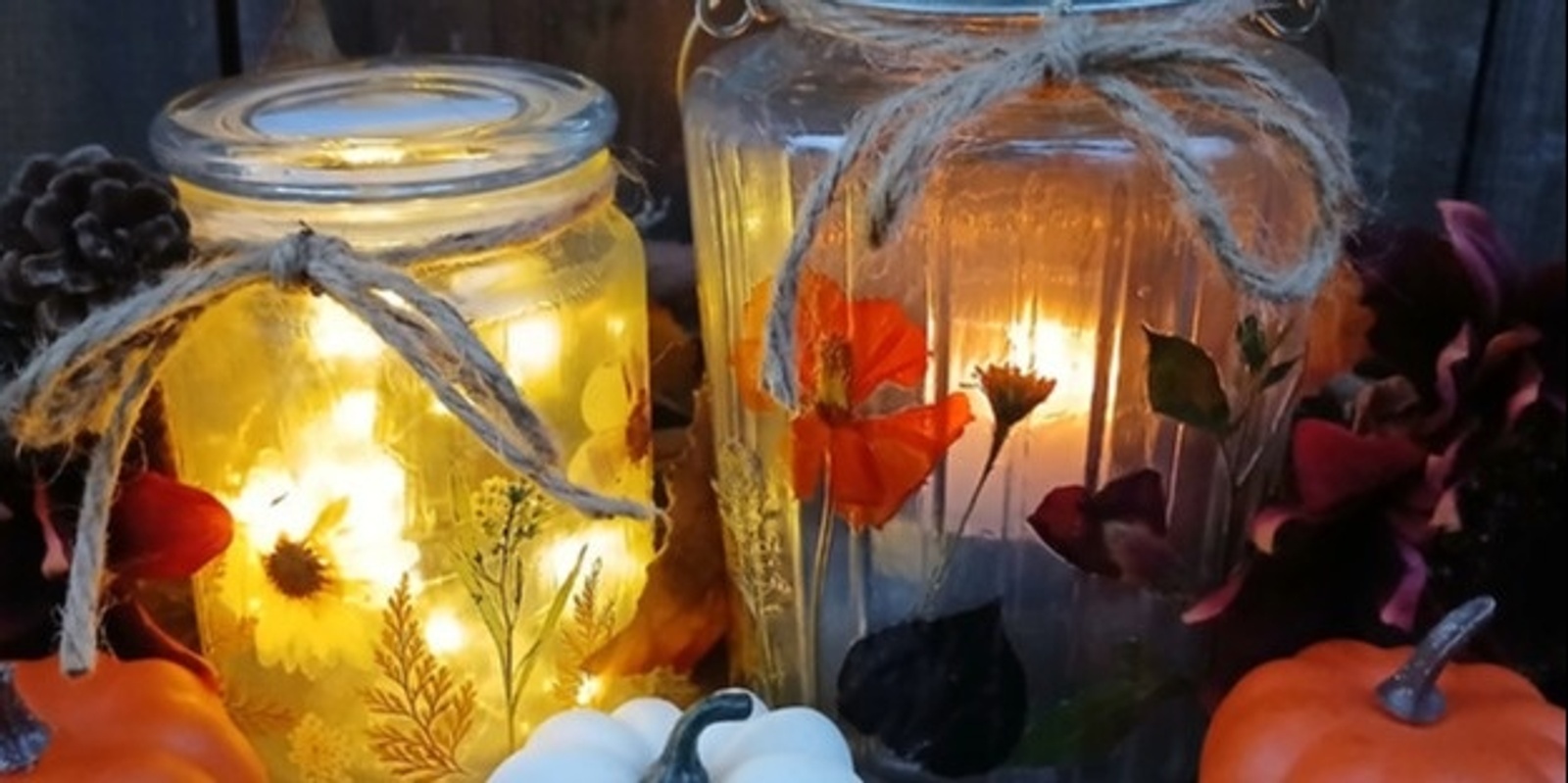 Banner image for Fall Botanical Lantern Craft