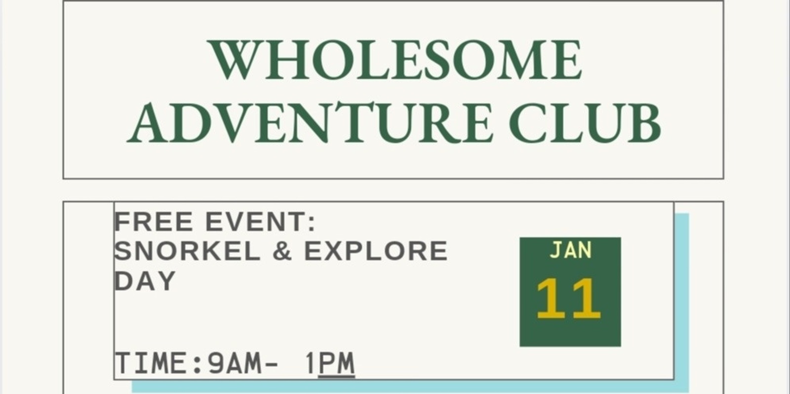 Banner image for Snorkel and Explore Day