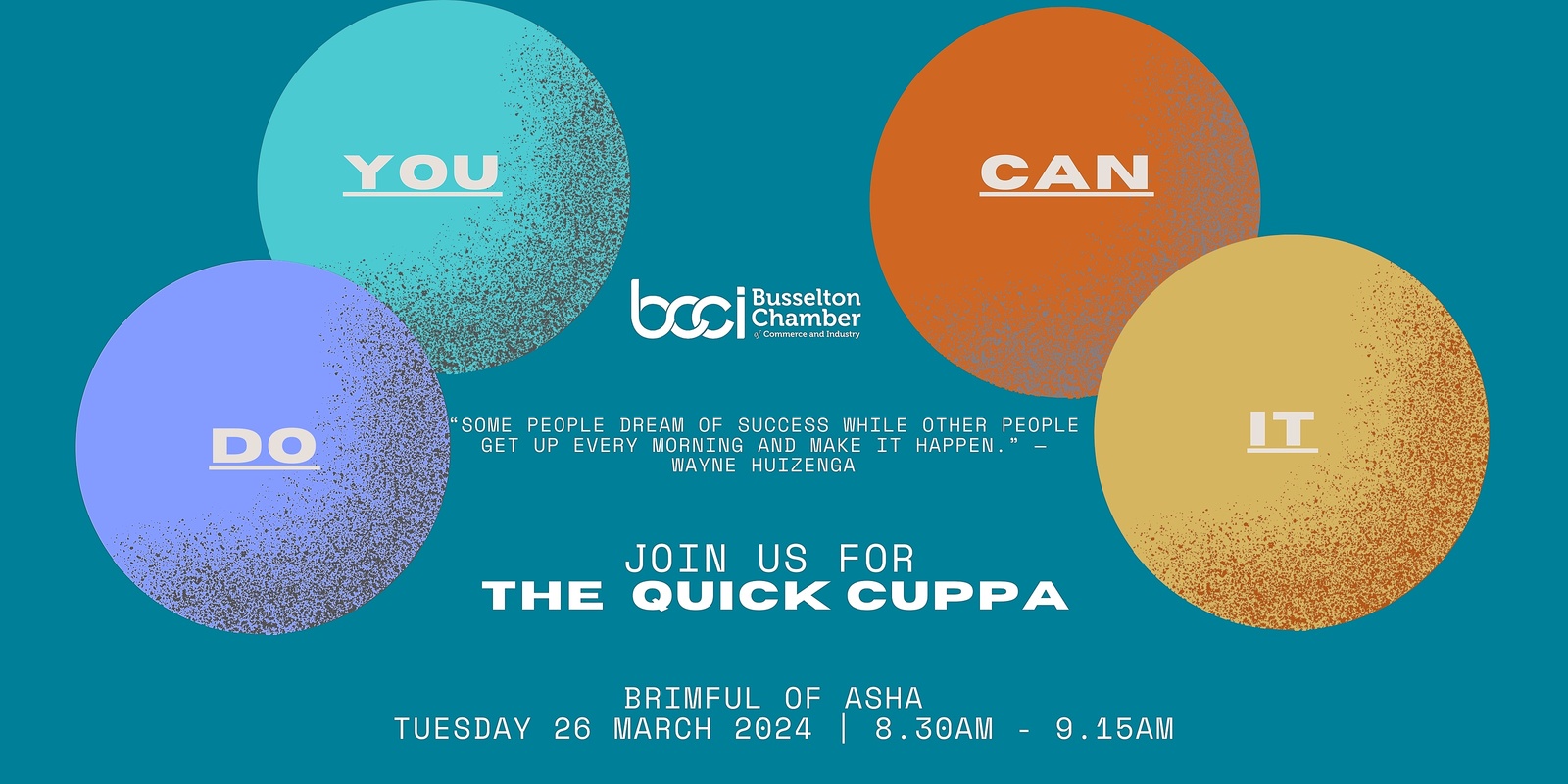 Banner image for The Quick Cuppa