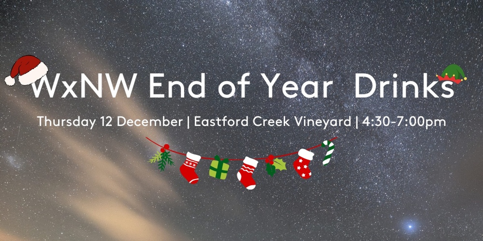 Banner image for WxNW End of Year Celebratory Drinks