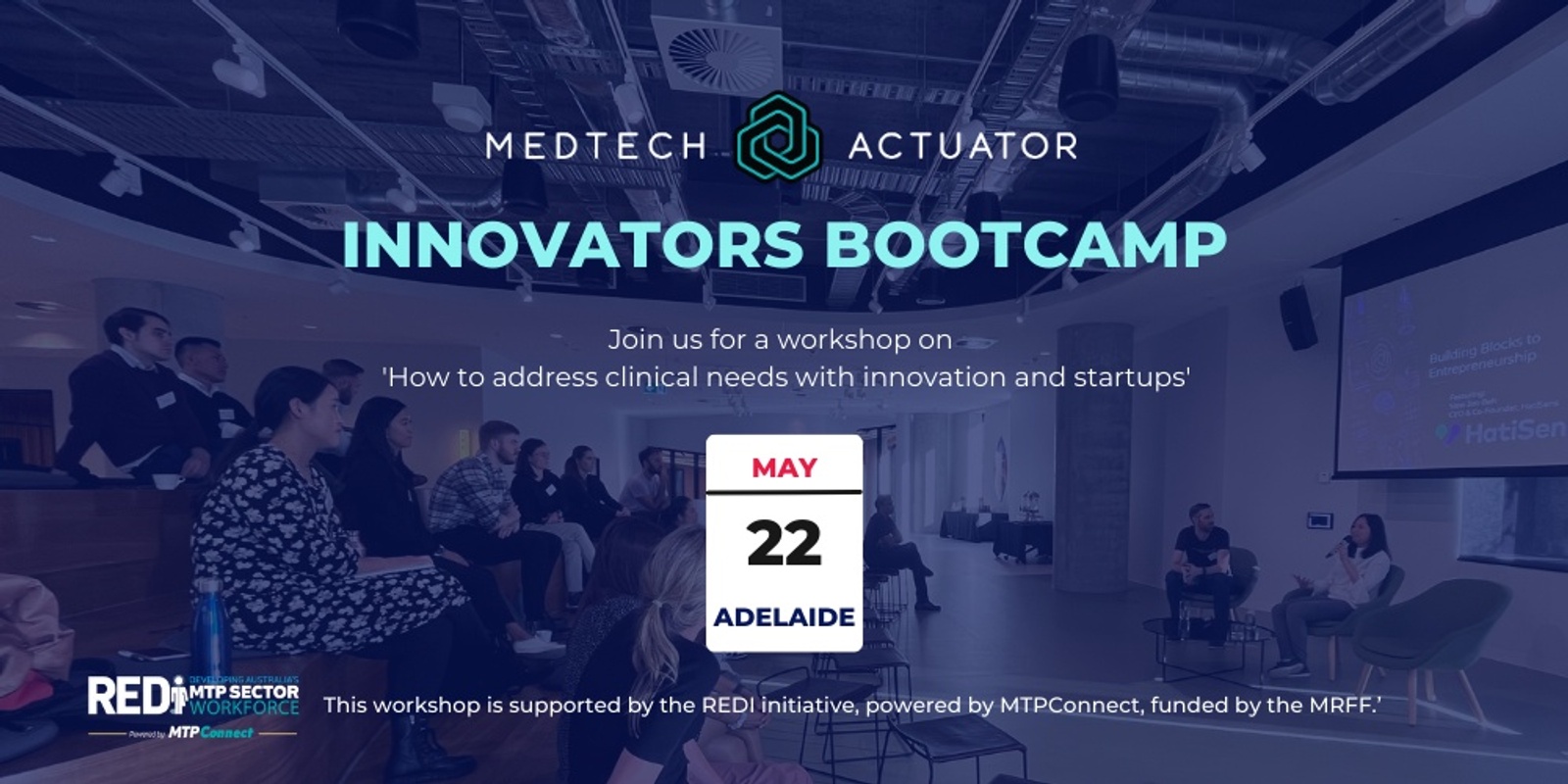 MedTech Actuator Innovators Bootcamp (Adelaide)