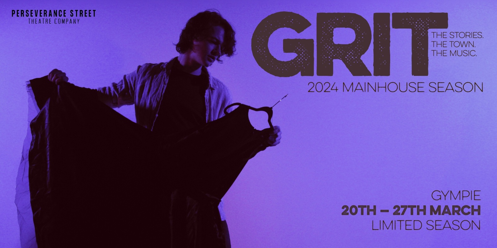Banner image for GRIT: The Stories, The Music, The Town
