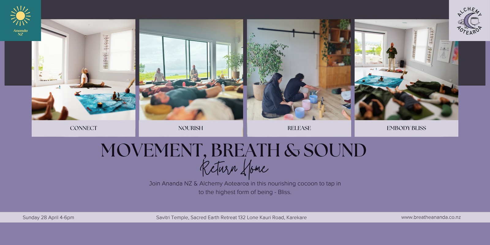 Banner image for Movement, Breath & Sound at Sacred Earth