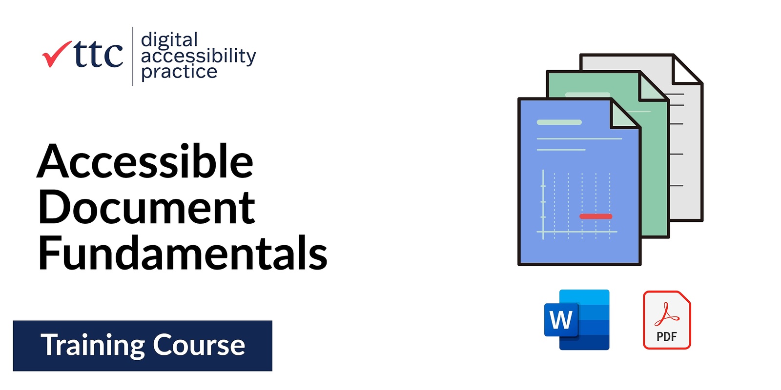 Banner image for Accessible Documents Fundamentals