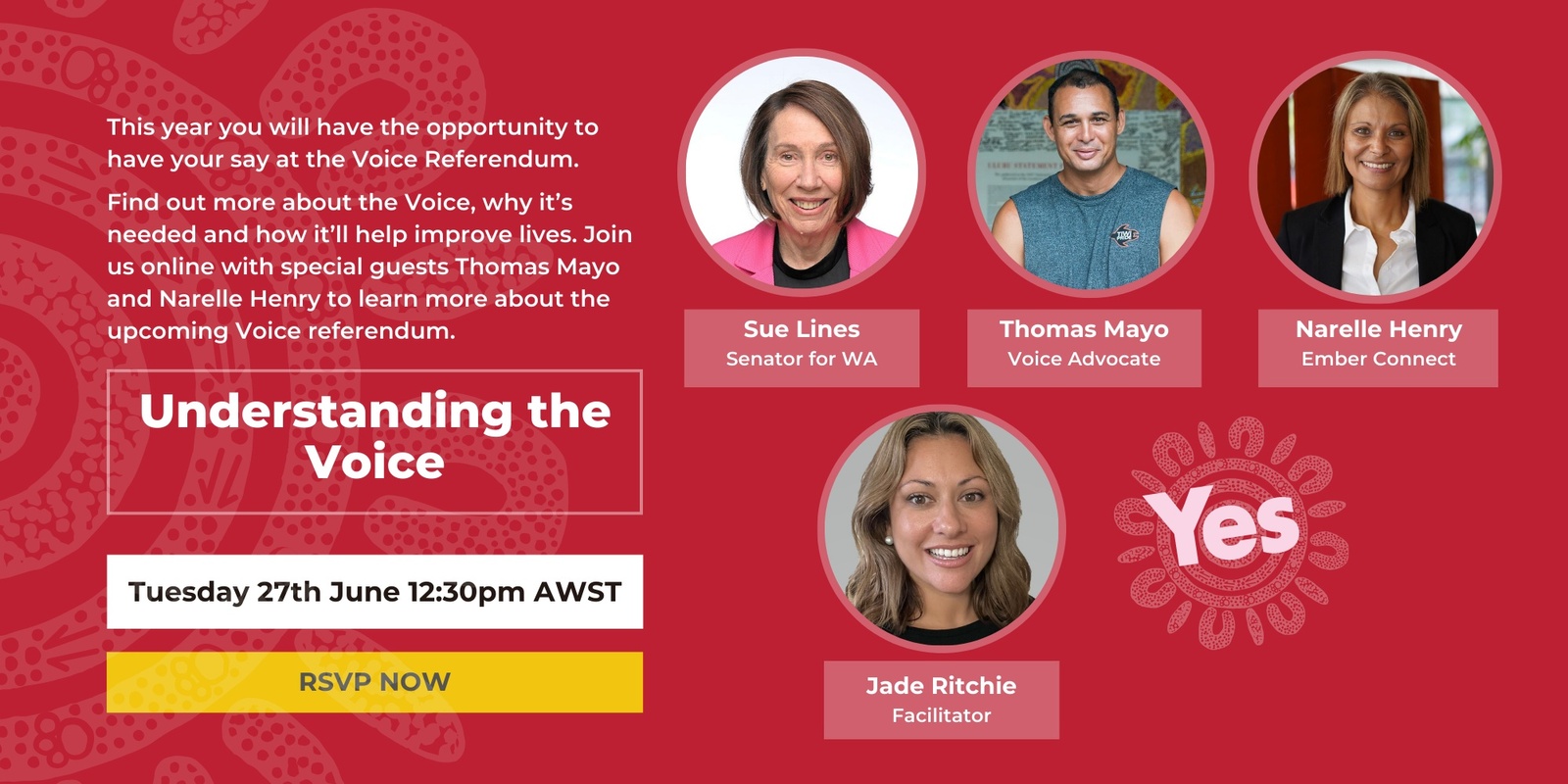 Banner image for WA Voice Online Town Hall