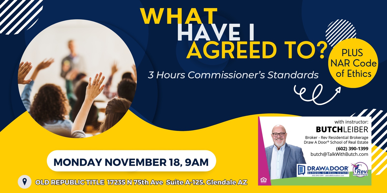 Banner image for What Have I Agreed To?  3 Hours Commissioner's Standards Nov 18, 2024 9am