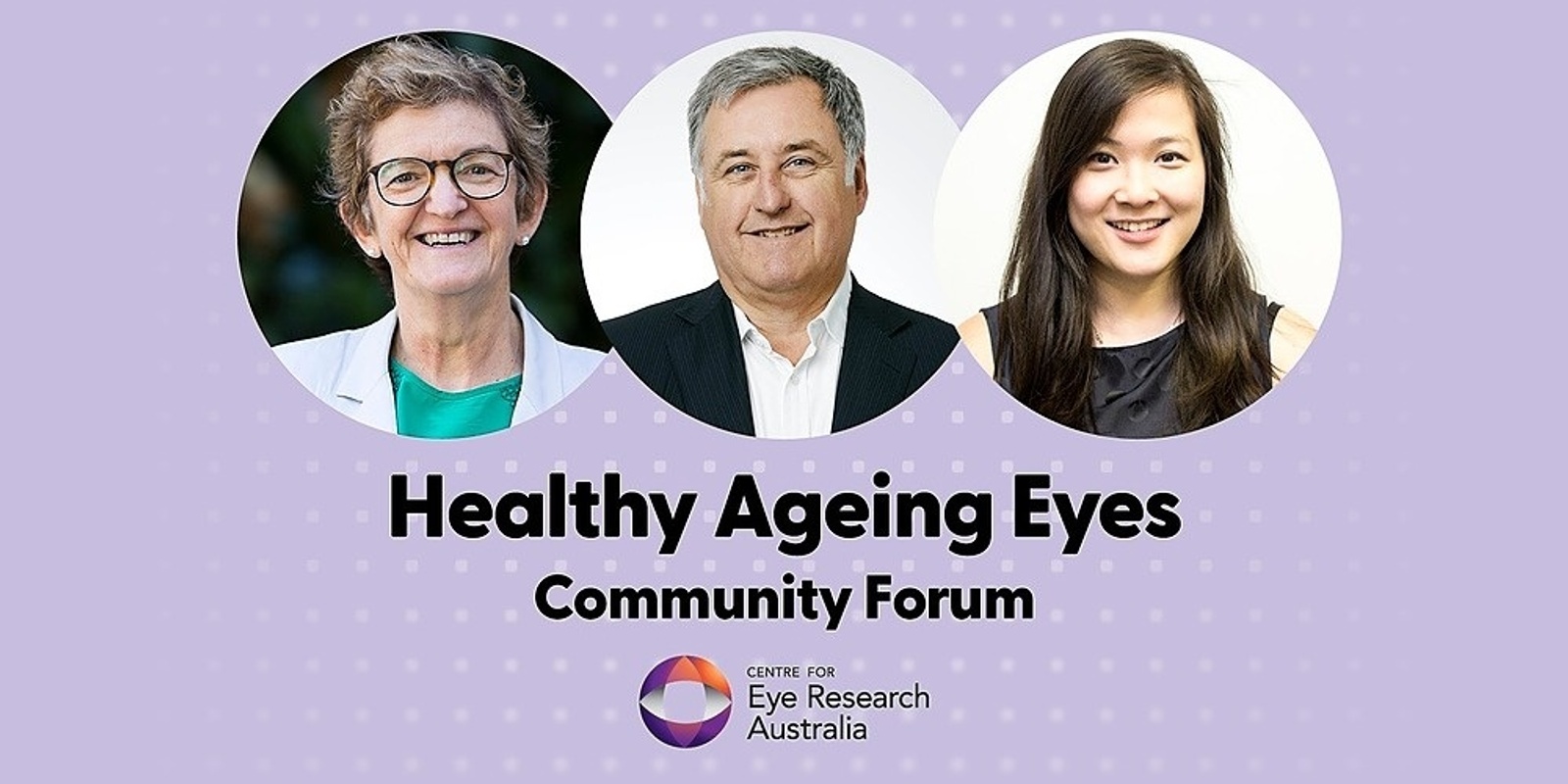 Banner image for Healthy Ageing Eyes Community Forum 