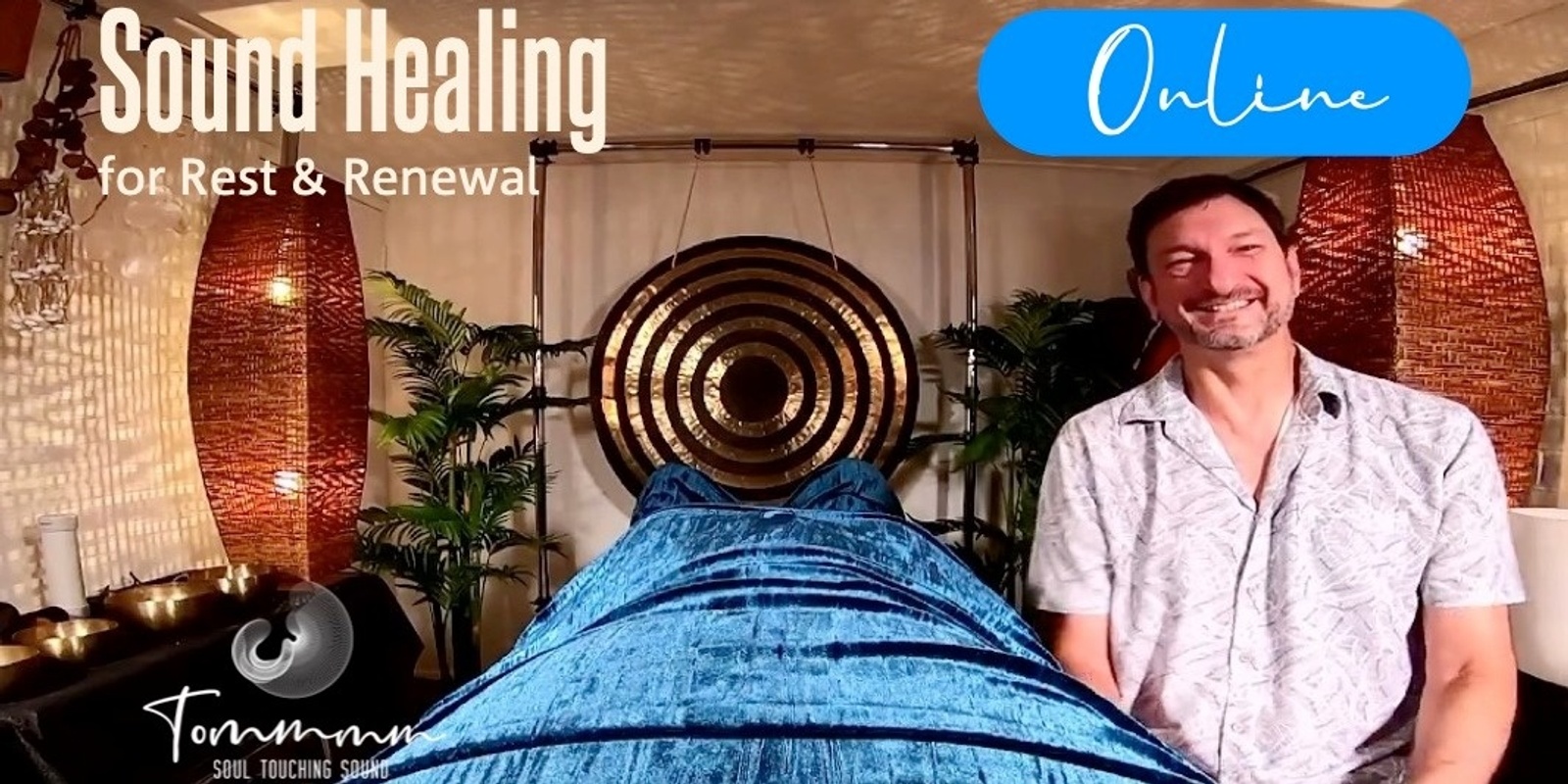 Banner image for Sound Healing for Rest & Renewal - Online