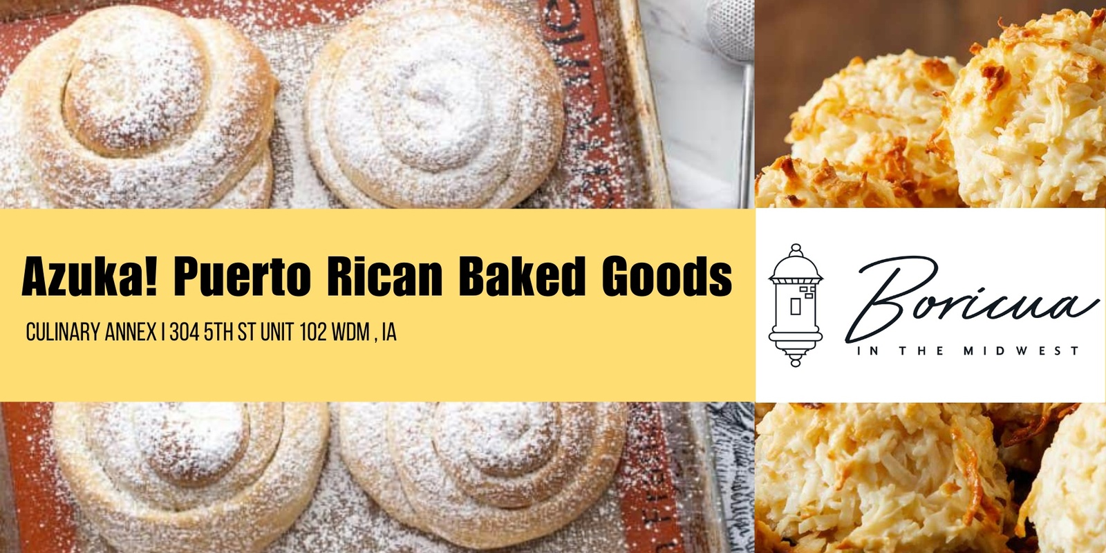 Banner image for Azuka! Puerto Rican Baked Goods 1 