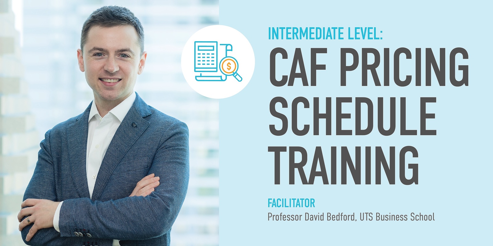 Banner image for Intermediate Level: CAF Pricing Schedule Training