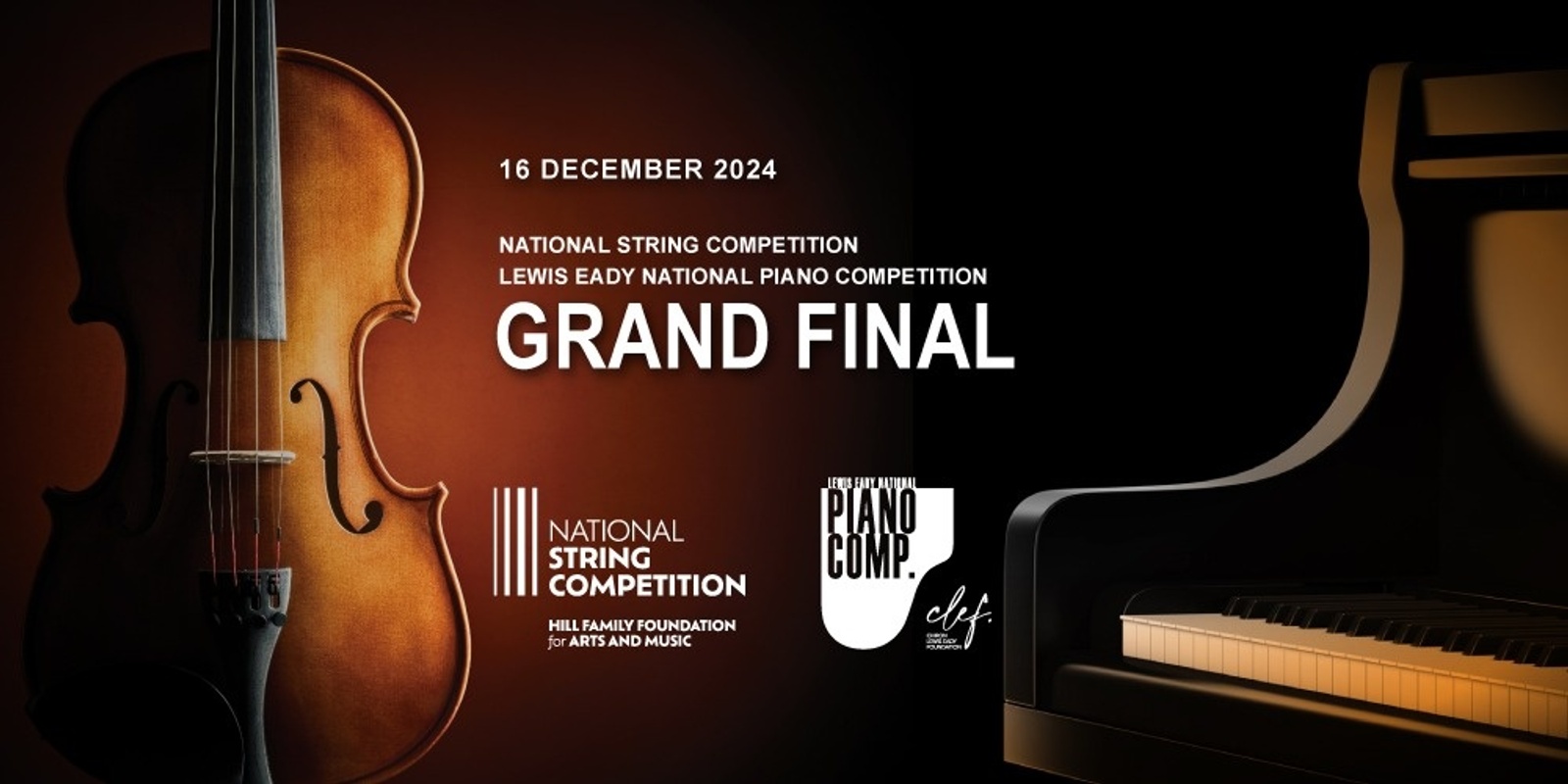 Banner image for GRAND FINAL | NATIONAL STRING COMPETITION & LEWIS EADY NATIONAL PIANO COMPETITION