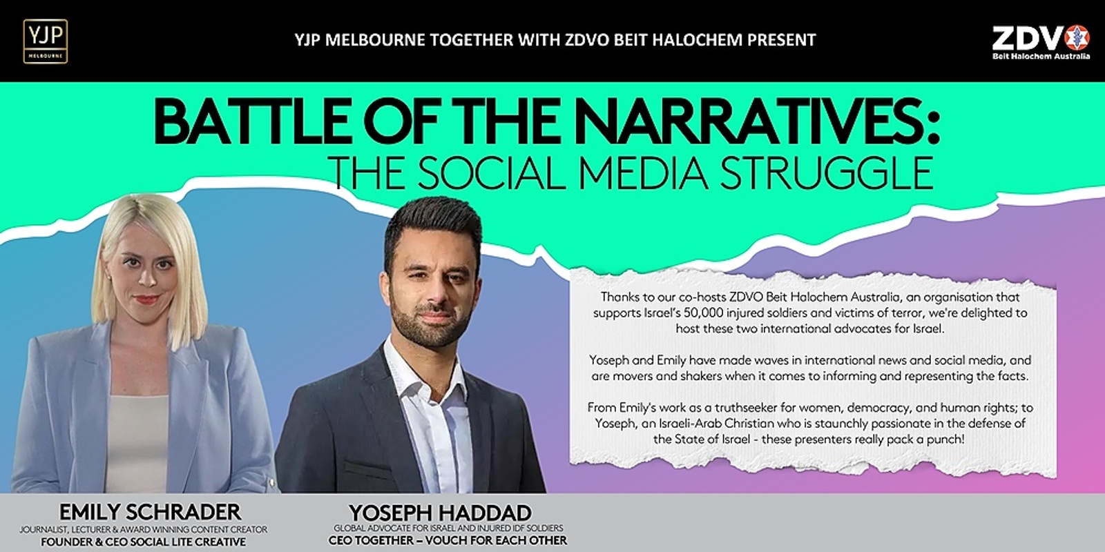 Banner image for Battle of the Narratives: The Social Media Struggle