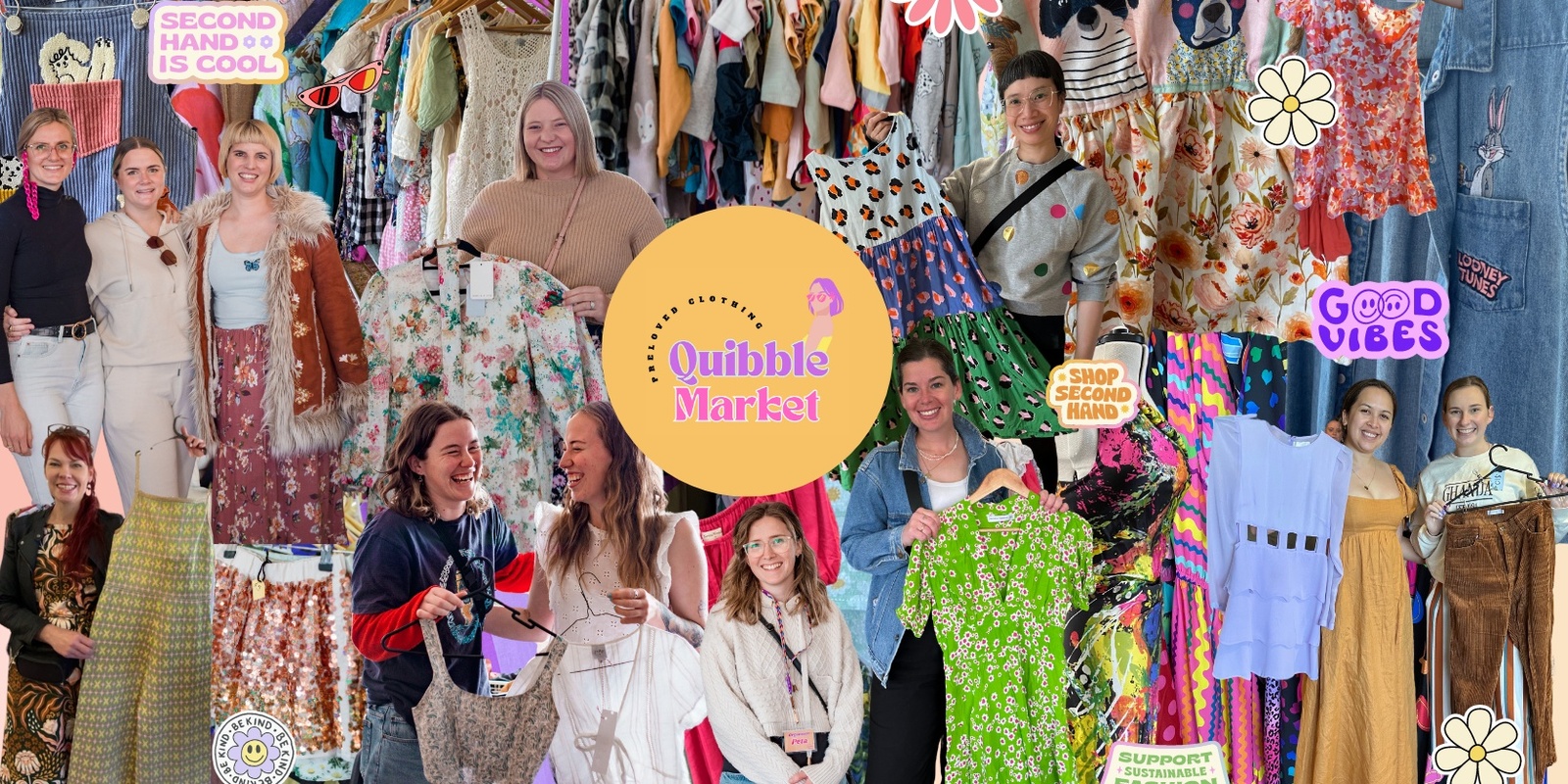 Banner image for Quibble Market Preloved Fashion June 2nd
