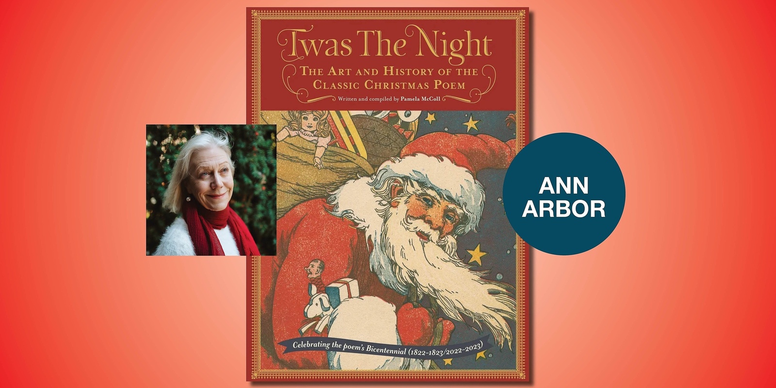 Banner image for Twas the Night: The Art and History of the Classic Christmas Poem with Pamela McColl