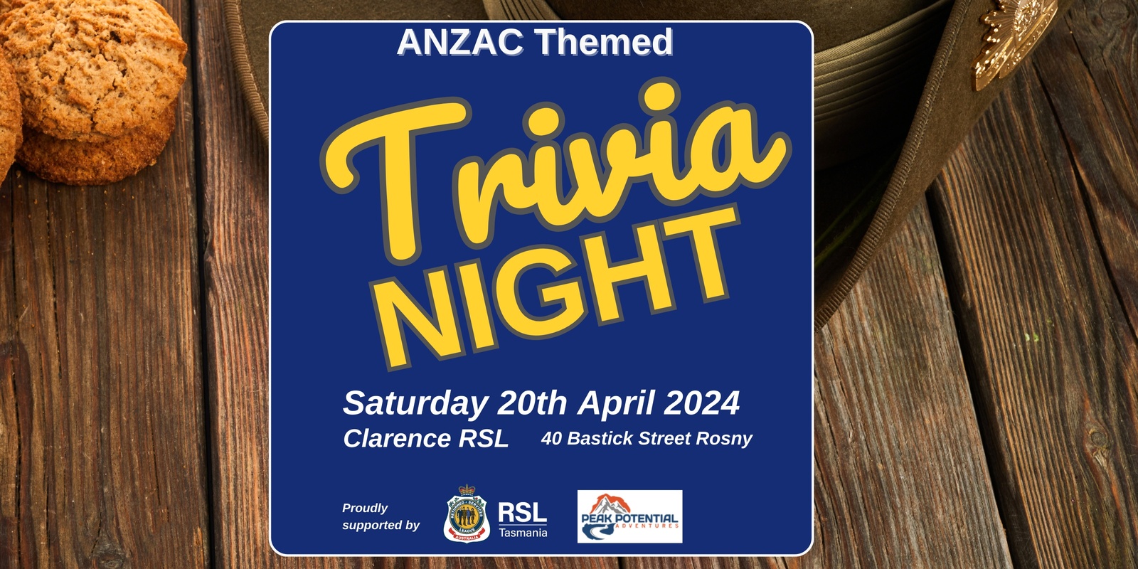 Banner image for Trivia Night - ANZAC Themed