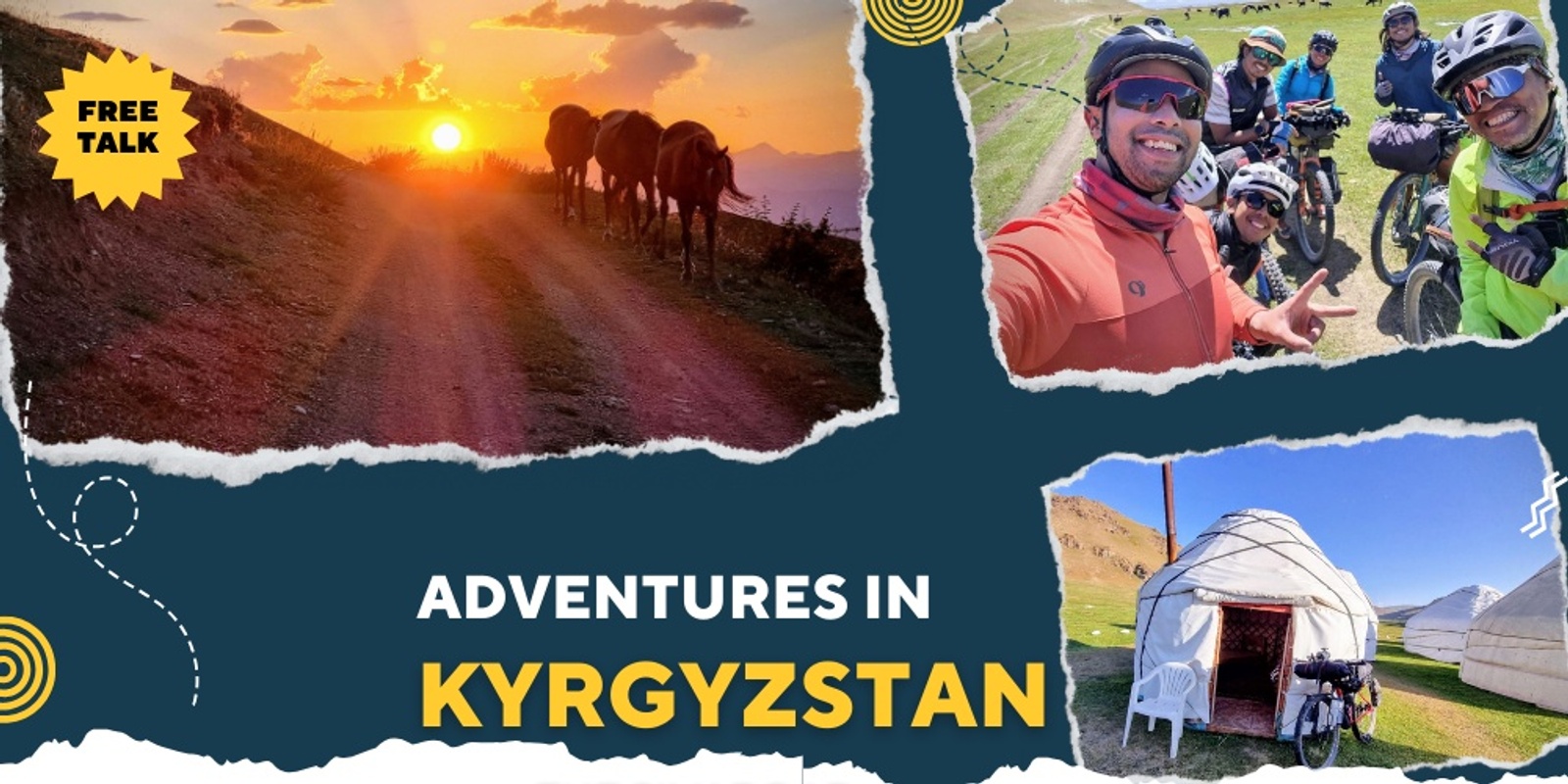 Banner image for Adventures in Kyrgyzstan: bikepacking, culture & society