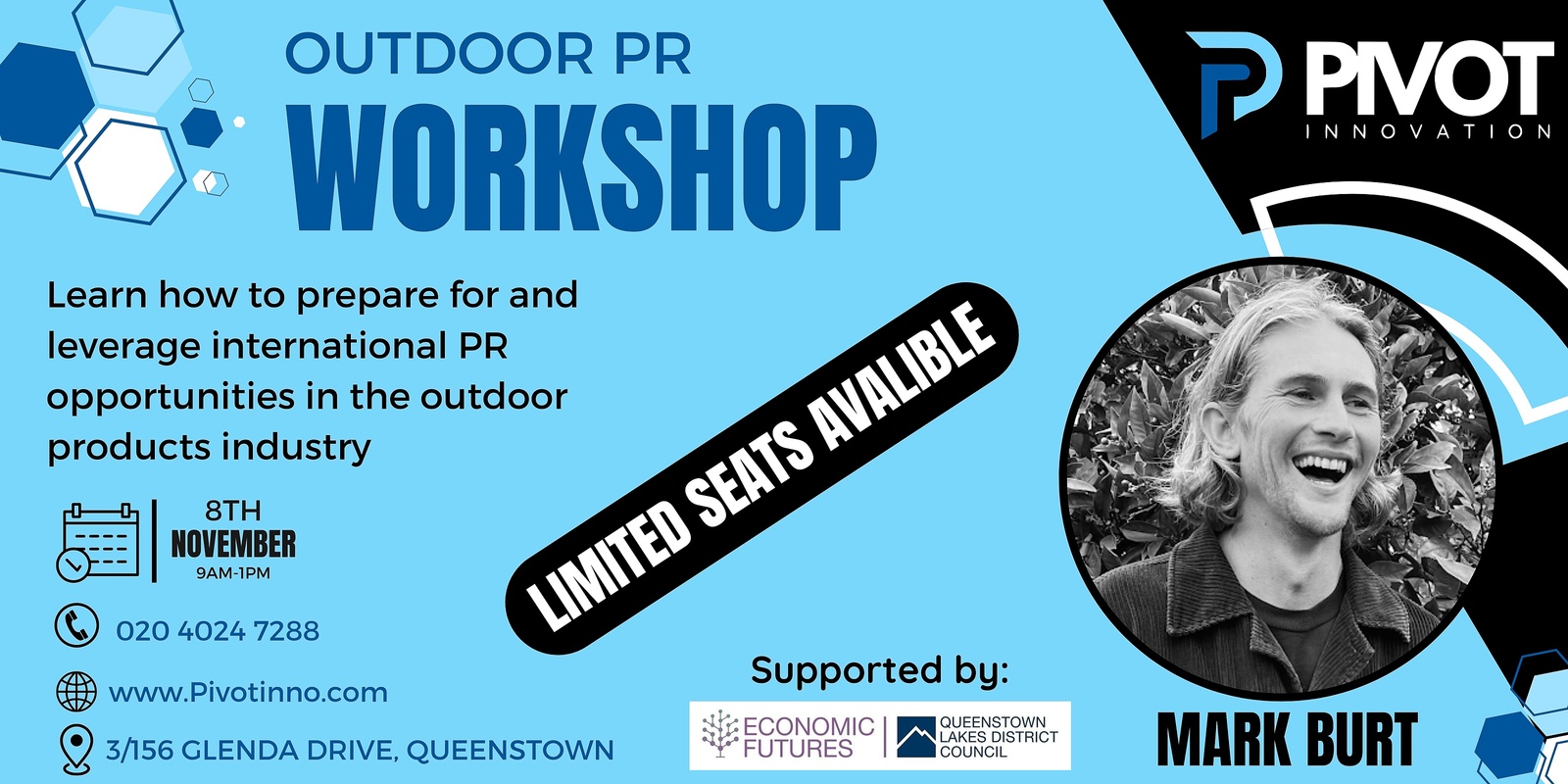 Banner image for International Outdoor PR workshop