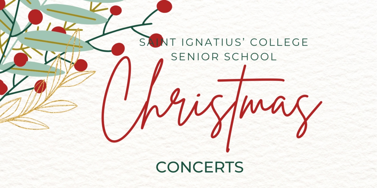 Banner image for Saint Ignatius' College - Senior School Christmas Concert