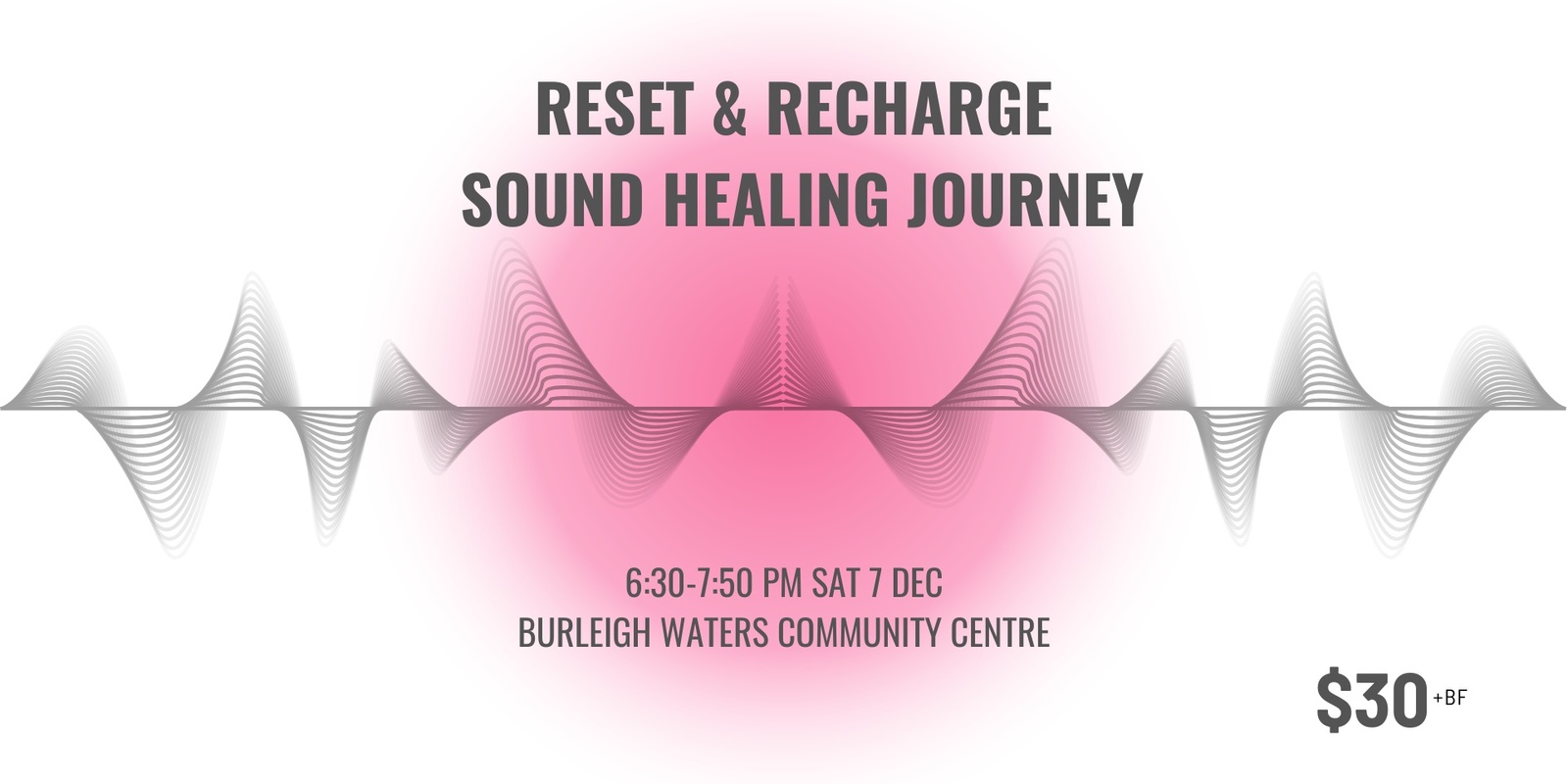 Banner image for Reset & Recharge Sound Healing Journey