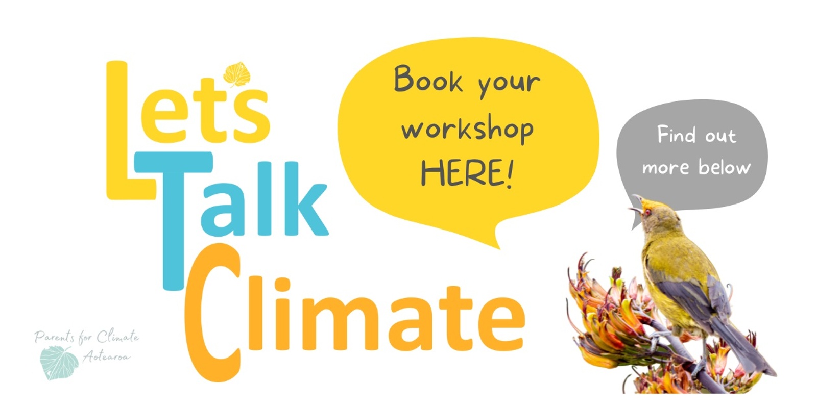 Banner image for Let's Talk Climate in Tawa