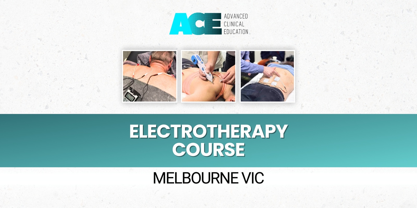 Banner image for Electrotherapy Course (Melbourne VIC)