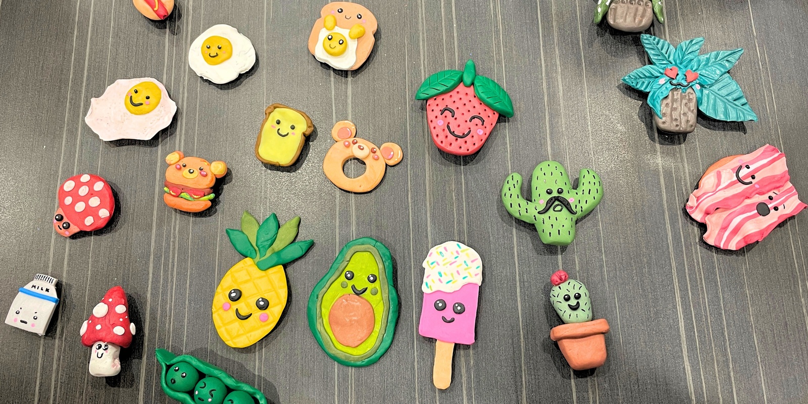 Banner image for Polymer Clay: Cute Kawaii Magnets with Maria