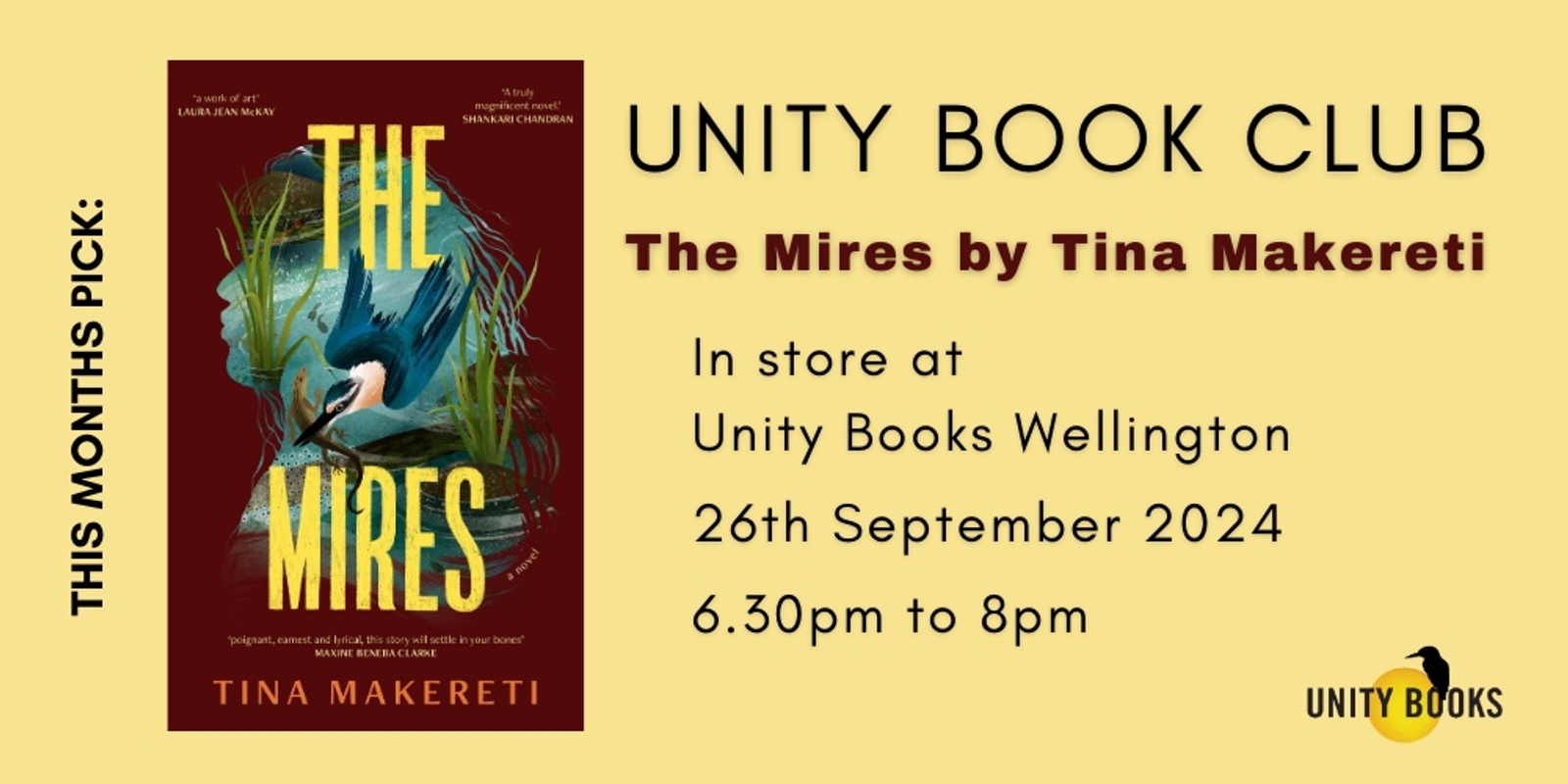 Banner image for Unity Book Club September 2024: The Mires