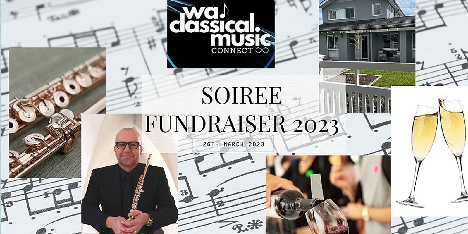 Soiree Fundraiser for WA Classical Music Connect 2023
