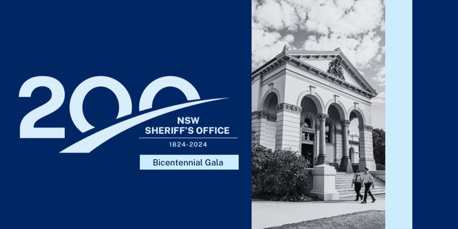 Banner image for 2024 NSW Sheriff's Office Bicentennial Gala Dinner