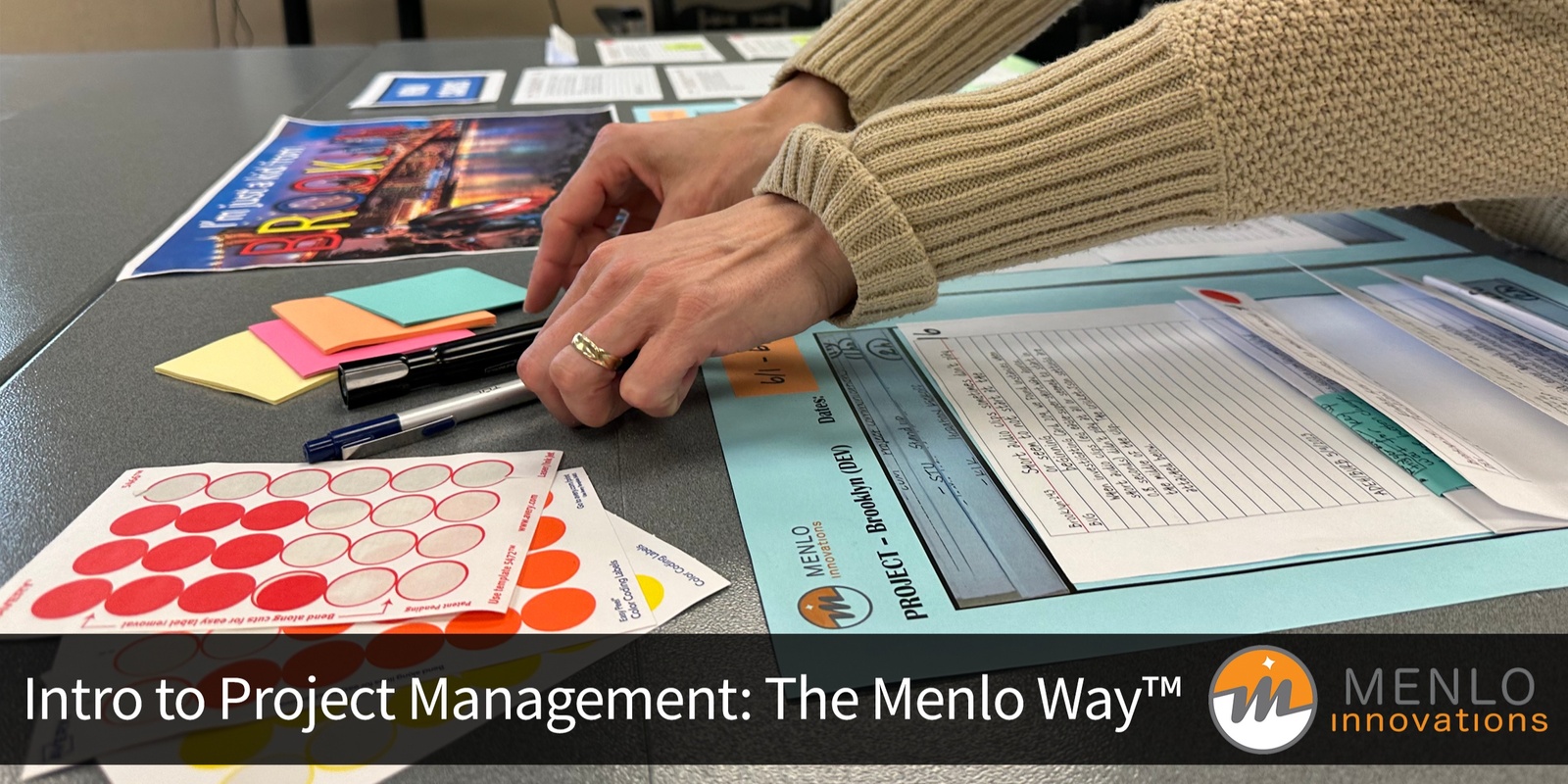 Banner image for Menlo Project Management Workshop