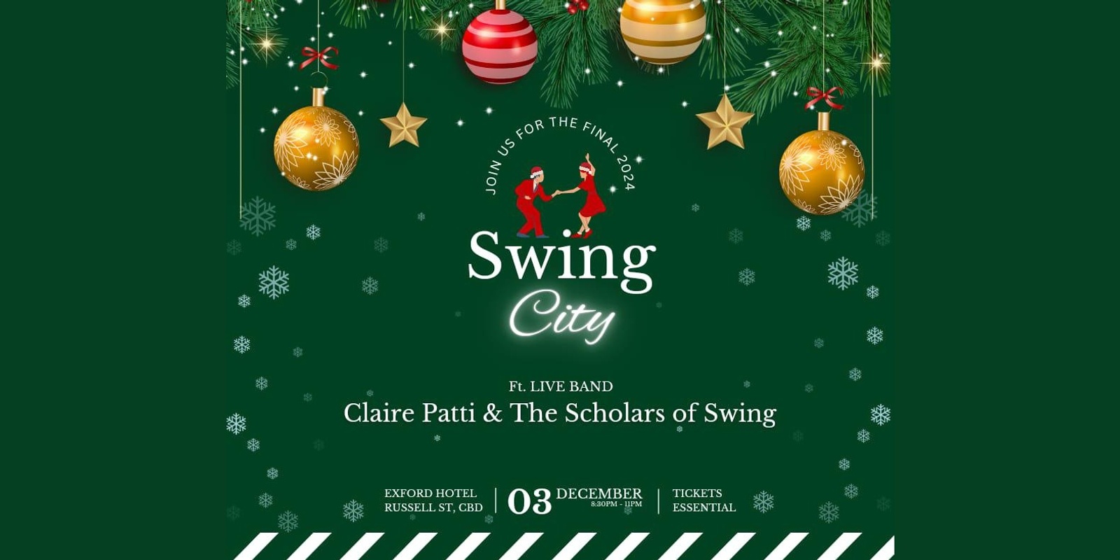 Banner image for Swing City - Live - Christmas Finale