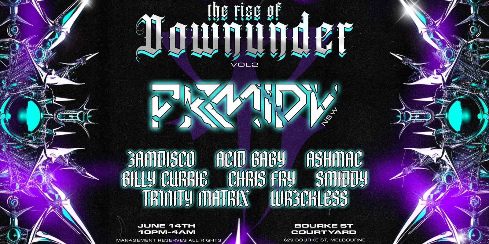 Banner image for Filth Society Events pres. The Rise Of Downunder Vol.2 ft PRMIDV (NSW)