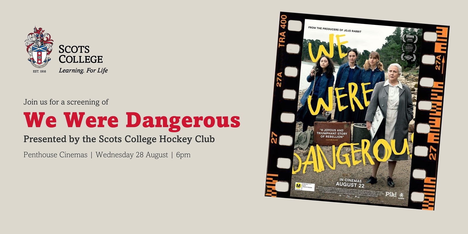 Banner image for We Were Dangerous