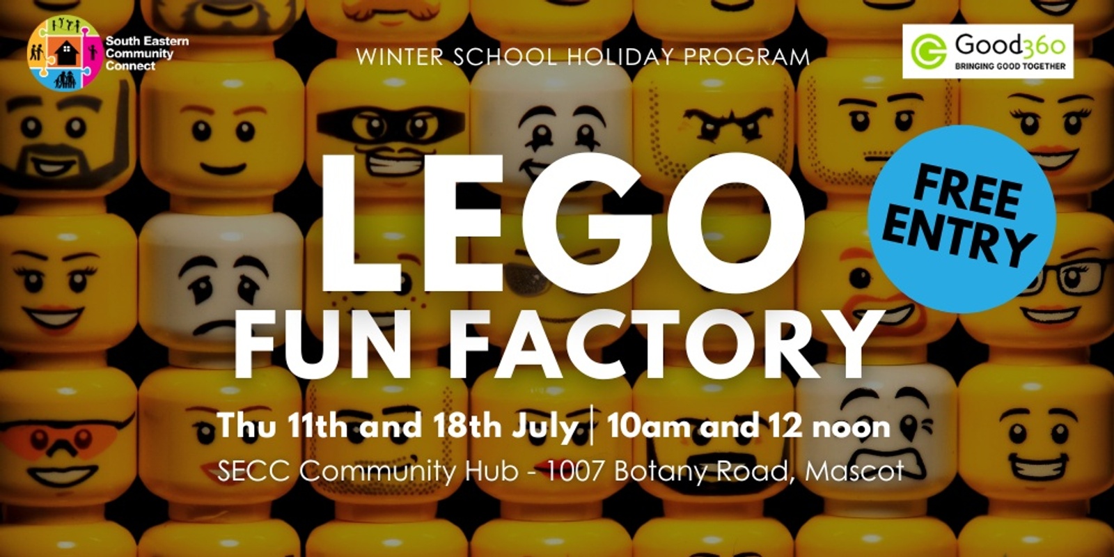 Banner image for School Holiday Lego Fun Factory