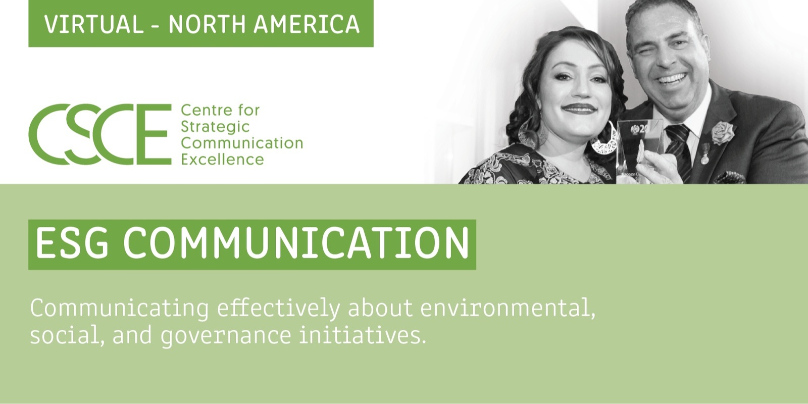 Banner image for ESG Communication - Virtual (North America)