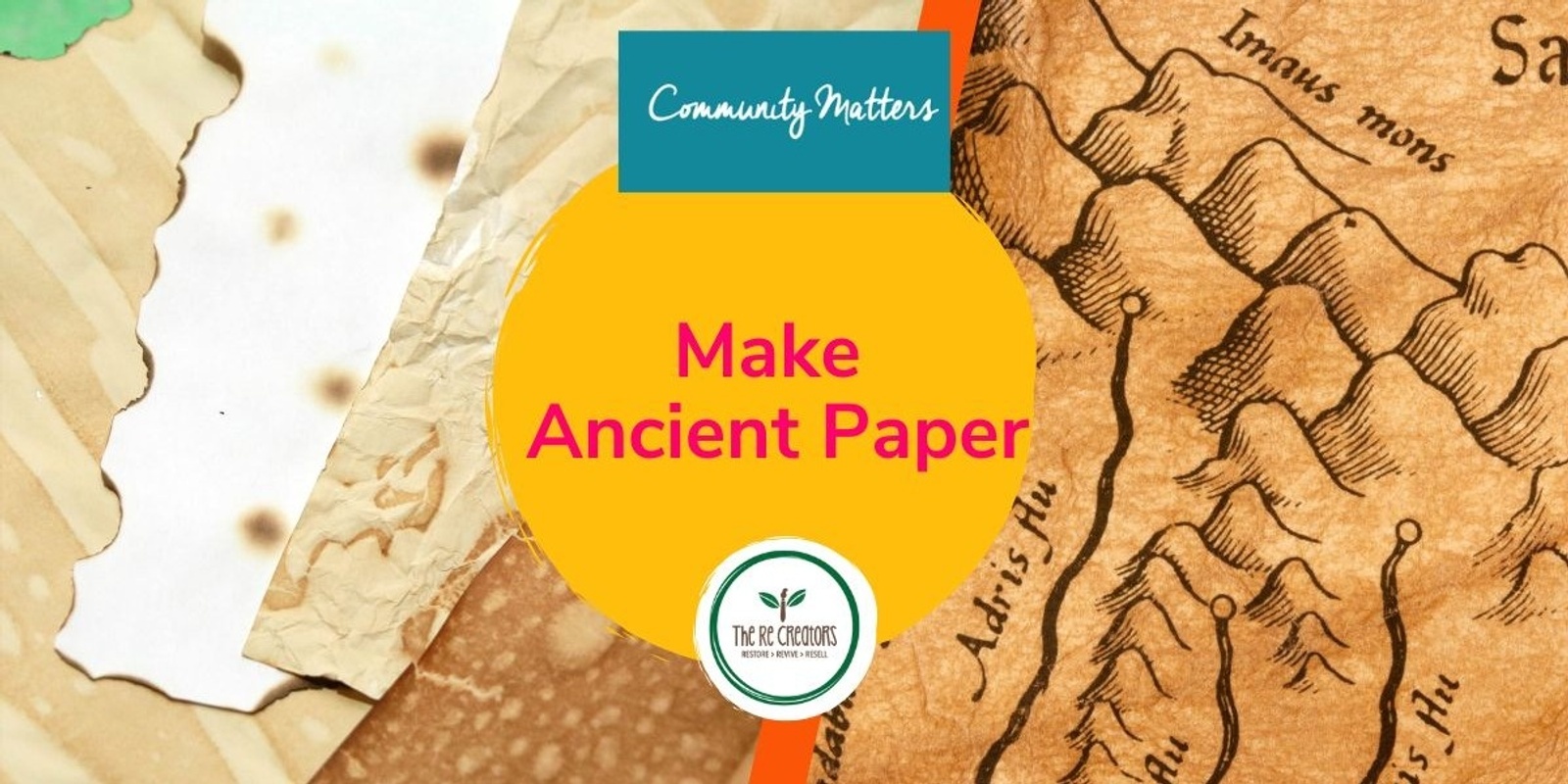 Banner image for Make an Ancient Paper, Rānui Library, Tuesday 1st Oct, 2pm - 4pm.