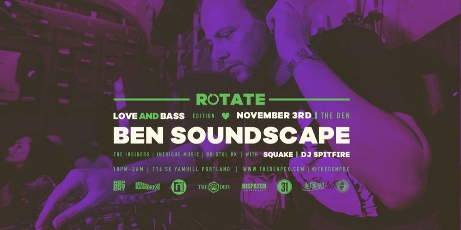 Banner image for ROTATE | ft. Ben Soundscape 