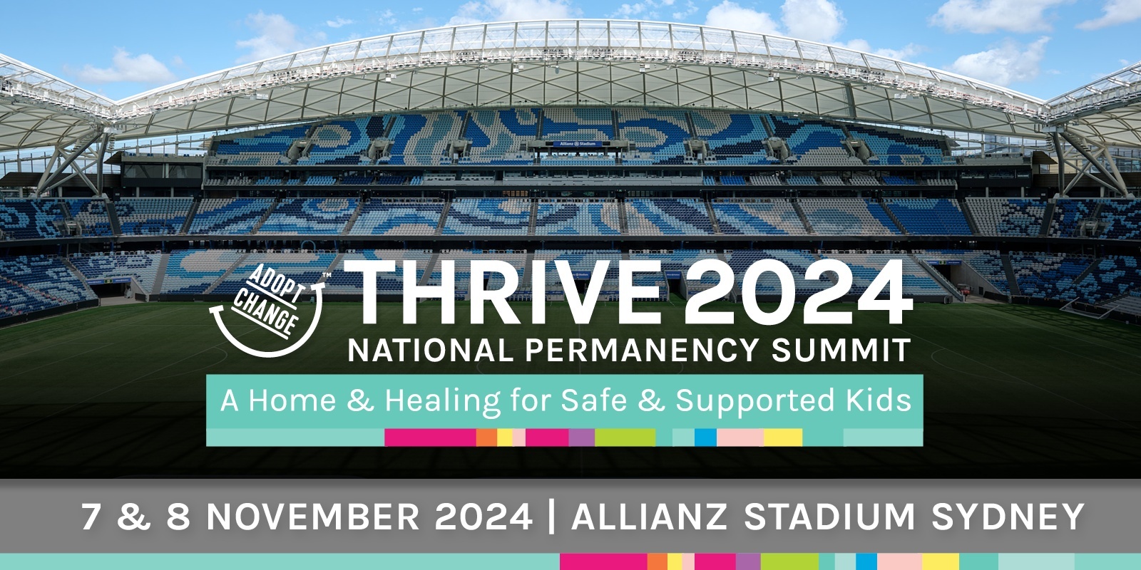 Banner image for Adopt Change Thrive 2024 National Summit: A Home & Healing for Safe & Supported Kids