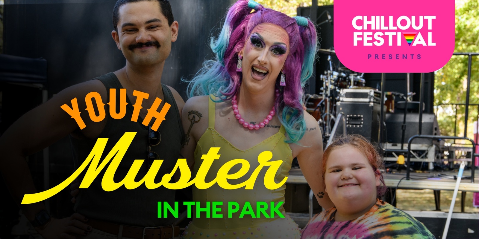 Banner image for FREE - ALL AGES | Youth Muster In the Park - ChillOut Festival 2025