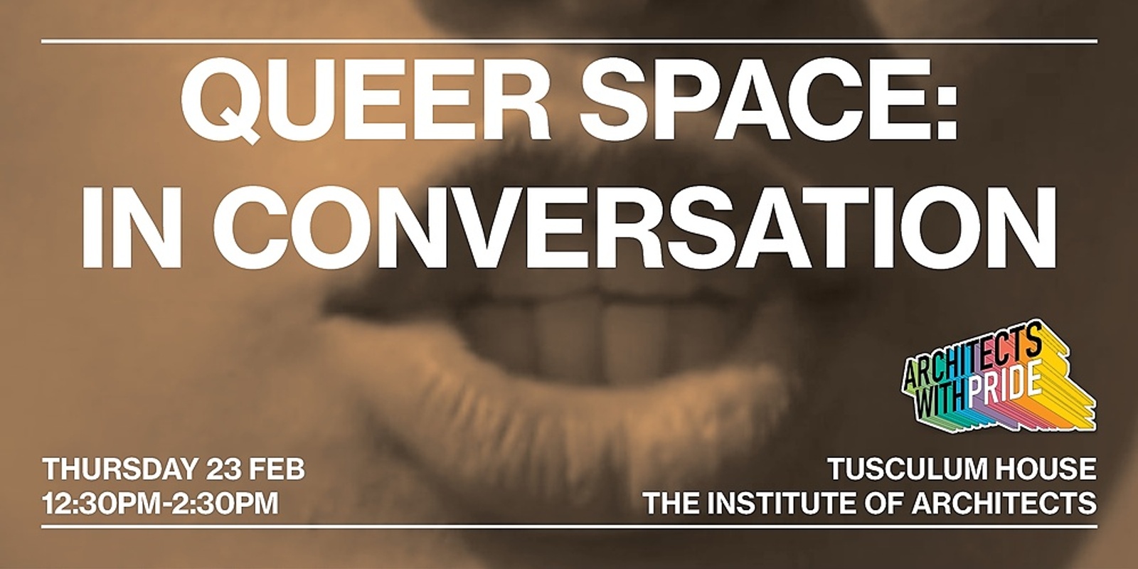 Banner image for Queer Space - Conversations on Queering Architecture